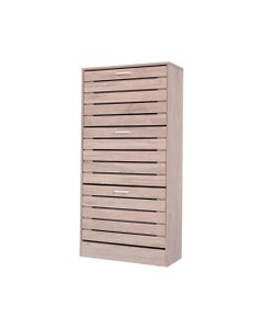 Zapatera Gris 63X24X120Cm