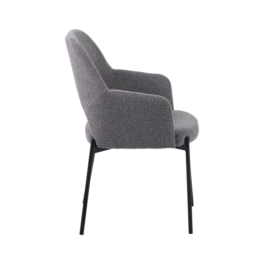 Silla De Comedor Cecilia Gris 60,5X56X84Cm