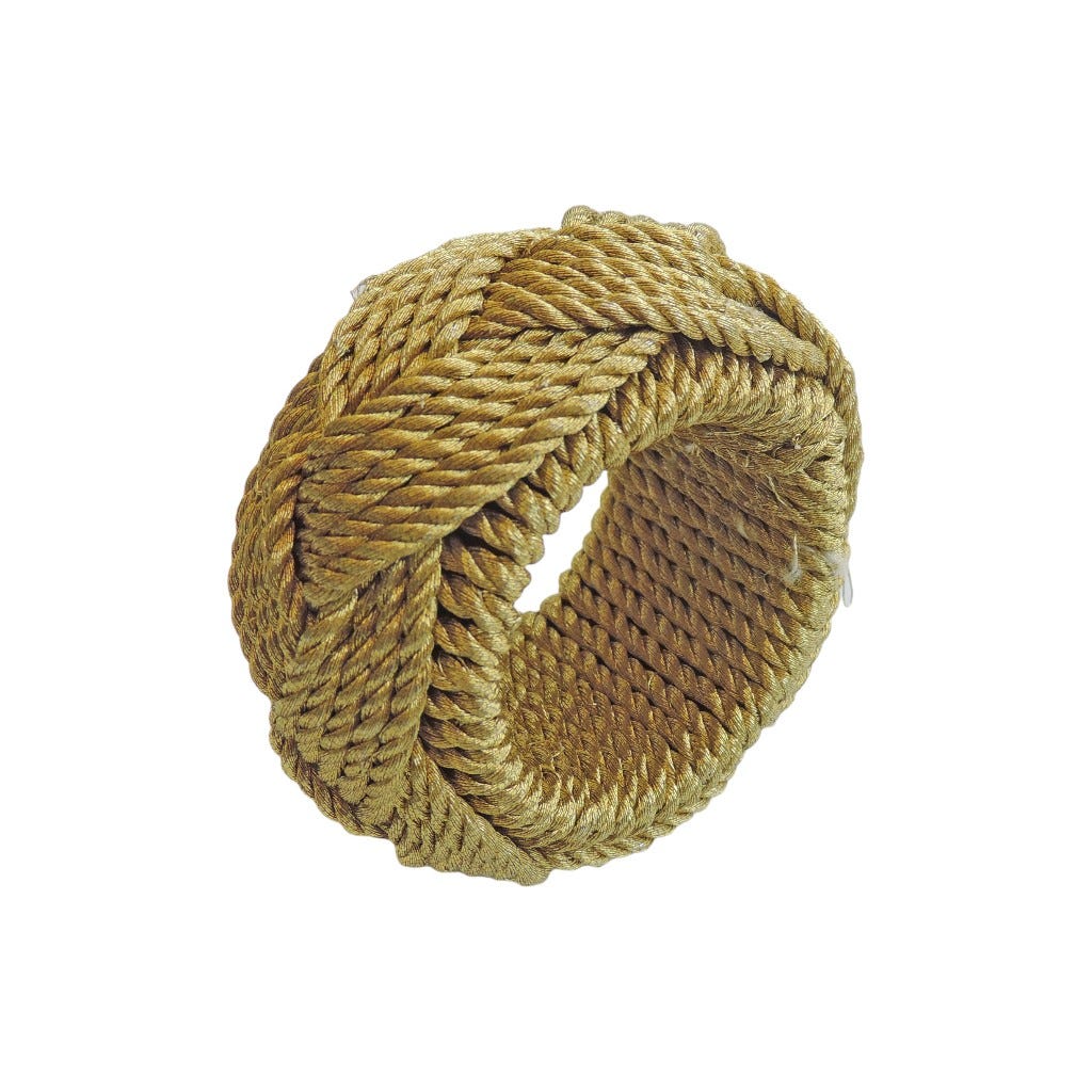 Servilletero Dorado 6 Cm
