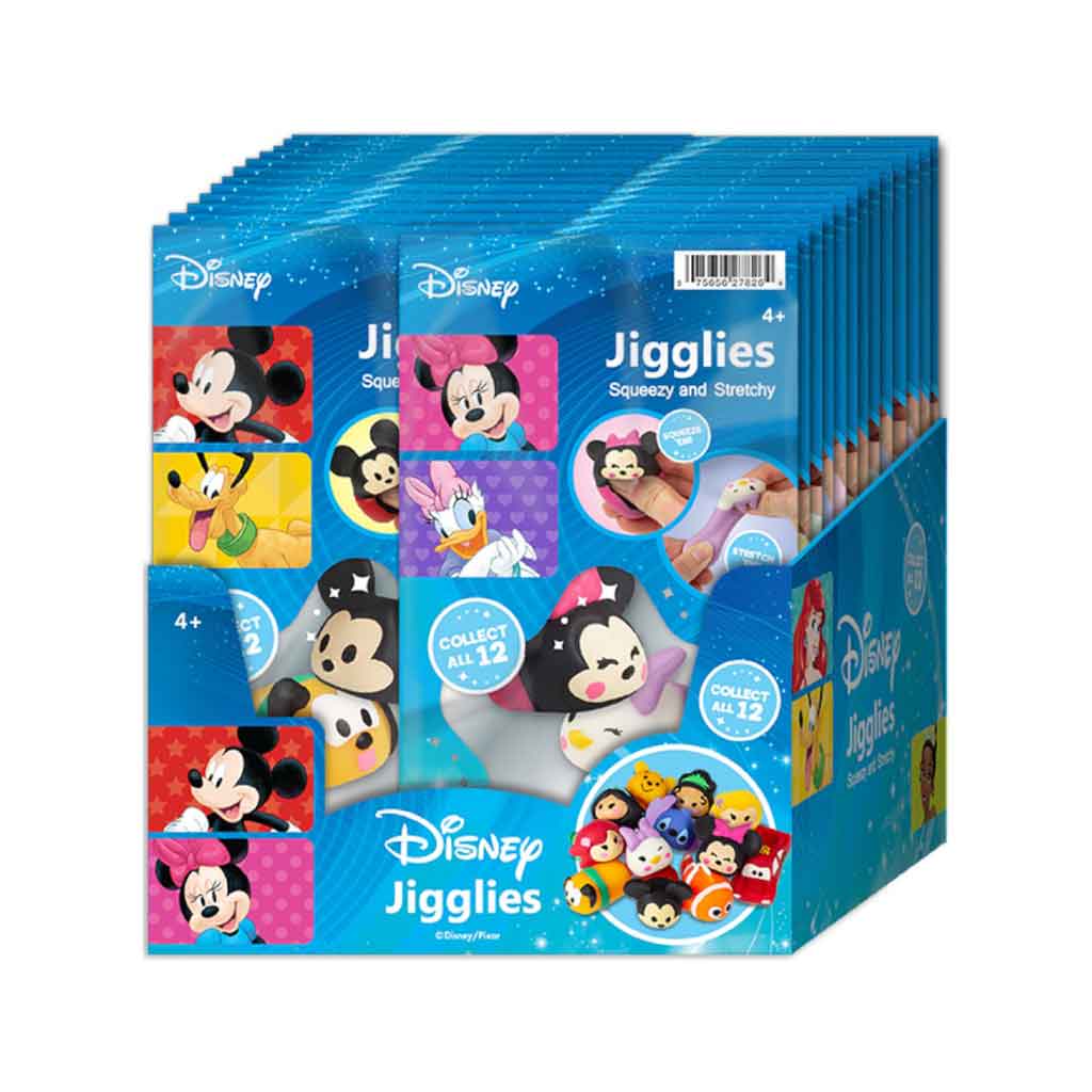 Juguete Elástico Coleccionable Personajes Disney Surtido