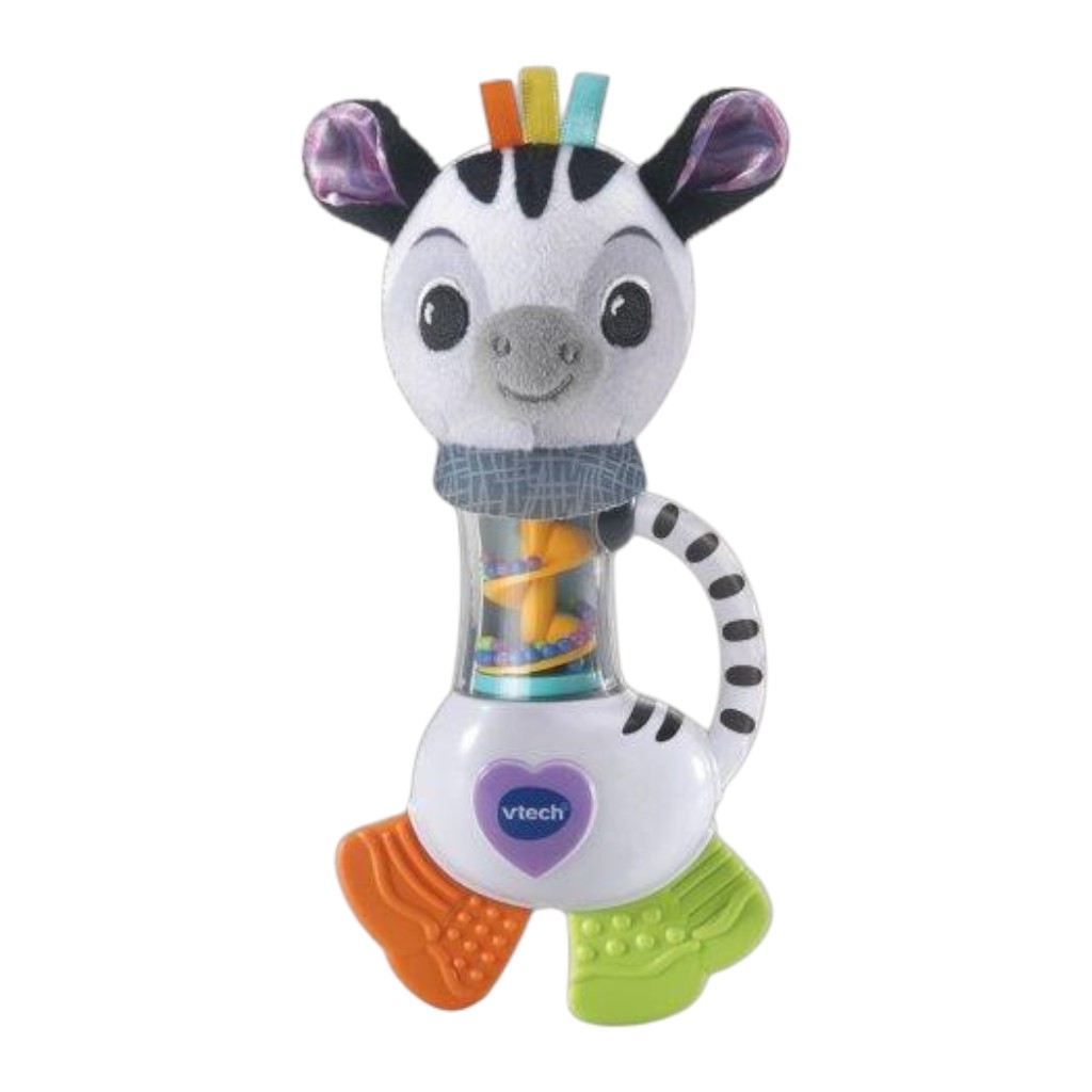 Sonajero De Cebra Bebé Con Sonidos Y Colores Vtech