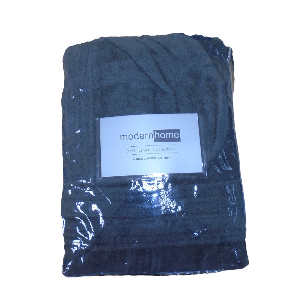 Bata De Baño S/M Ebisu Gris Oscuro