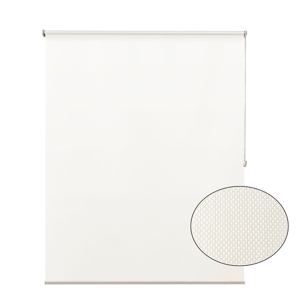 Persiana enrrollable de protección solar blanco 150x180CM