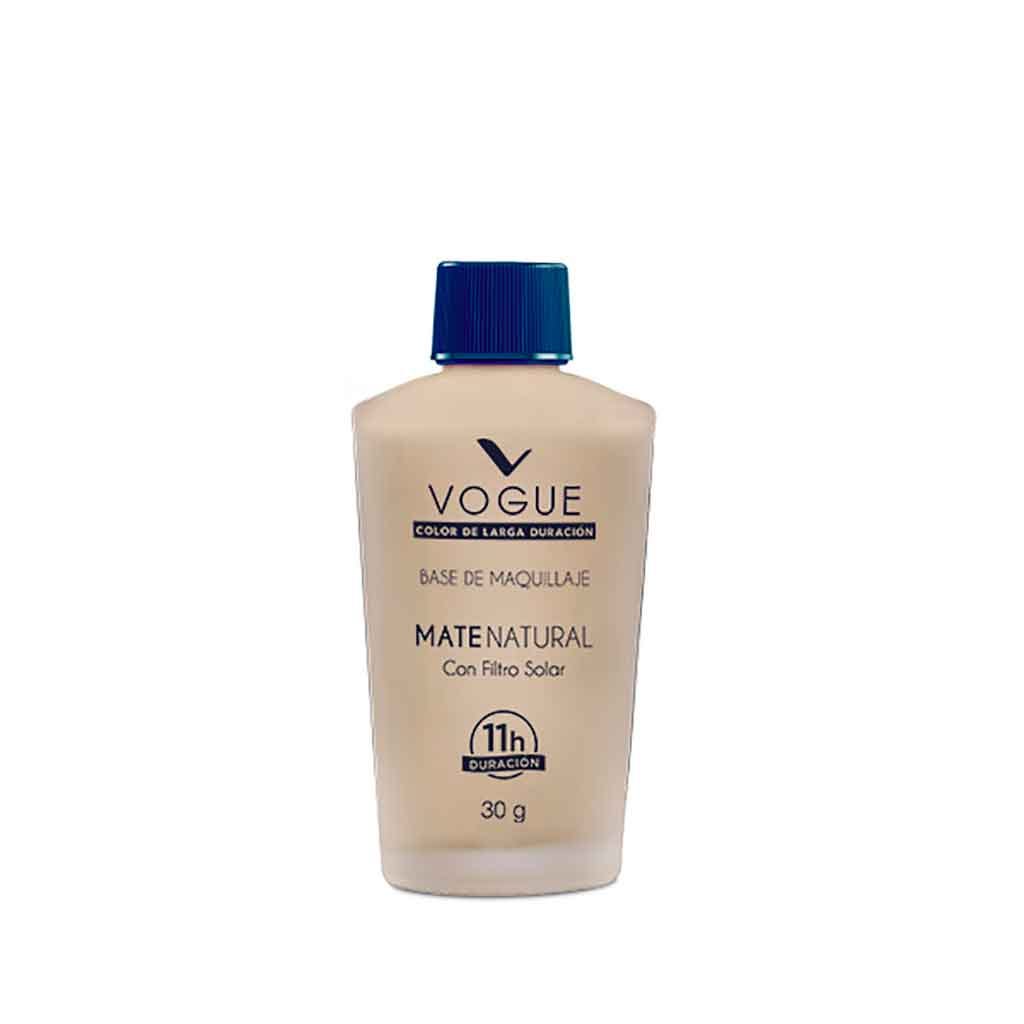 Base De Maquillaje Líquida Vogue Mate Bronce