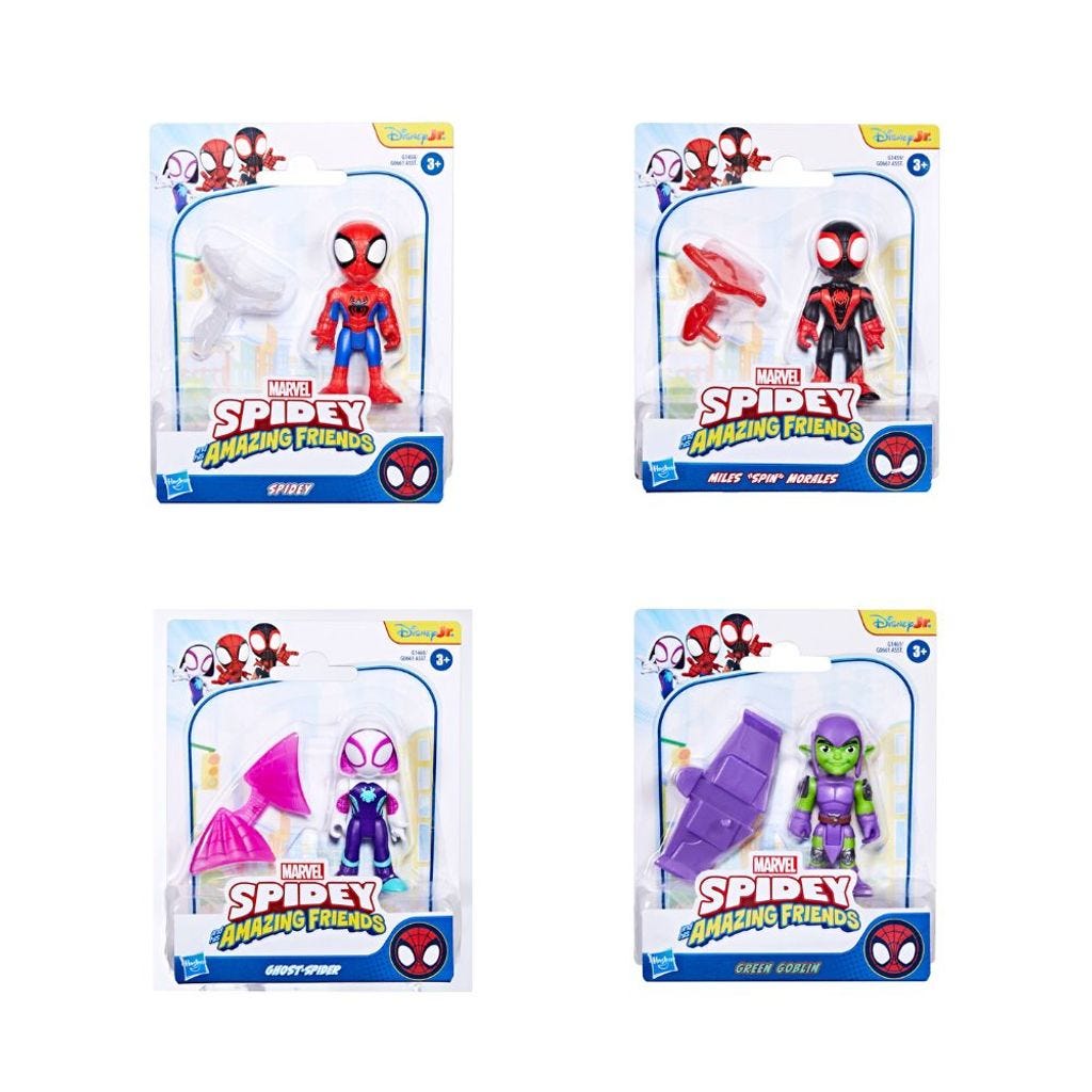 Figura De Acción Spidey And Friends Accesorios Surtido
