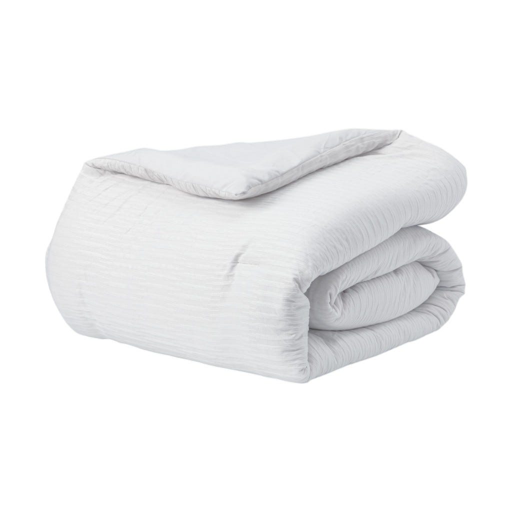 Edredón Queen White Set 5 Pzs