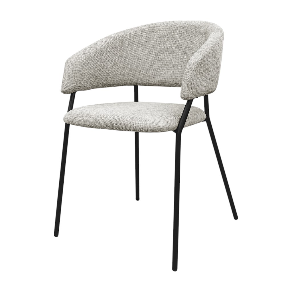 Silla De Comedor Minke Gris 57X56X80CM