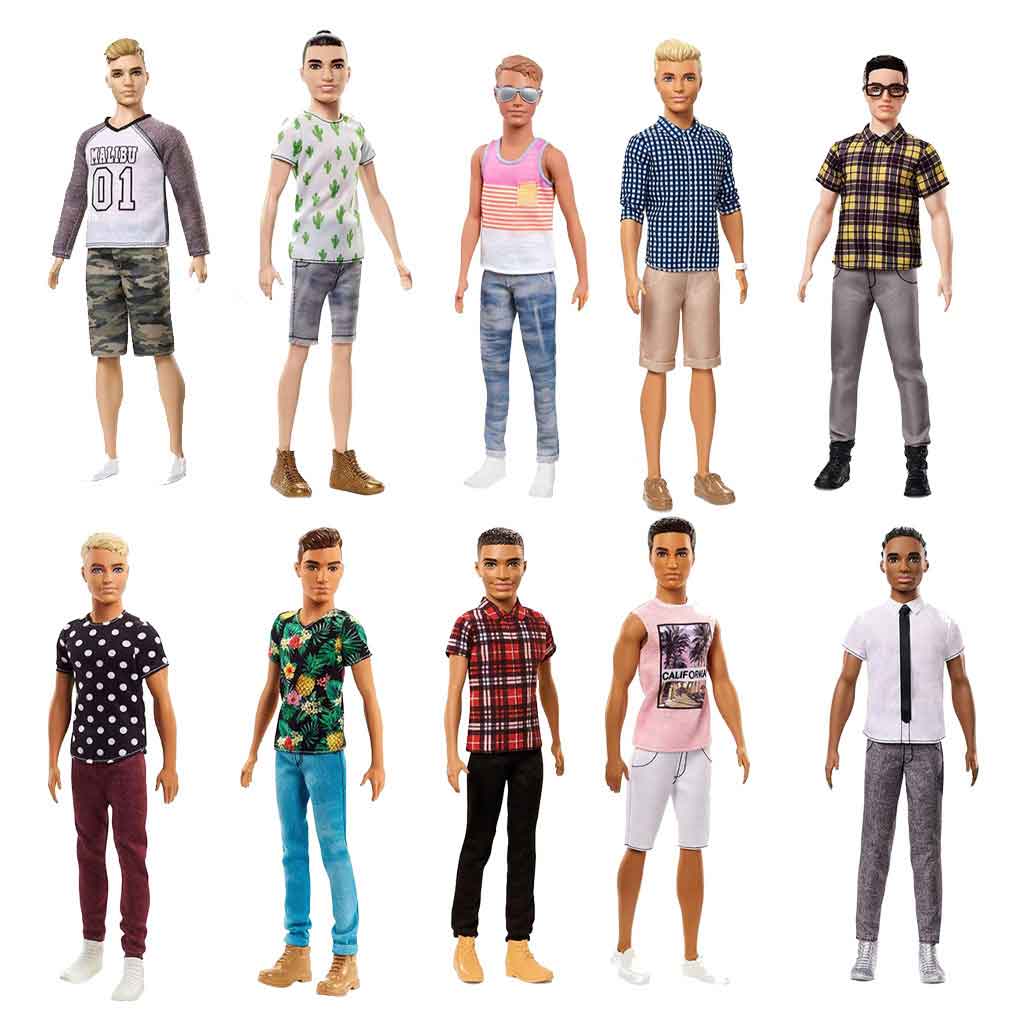 Muñeco Barbie Ken Fashionista Surtido
