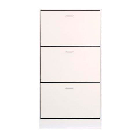 Zapatero Blanco 63X24X120Cm