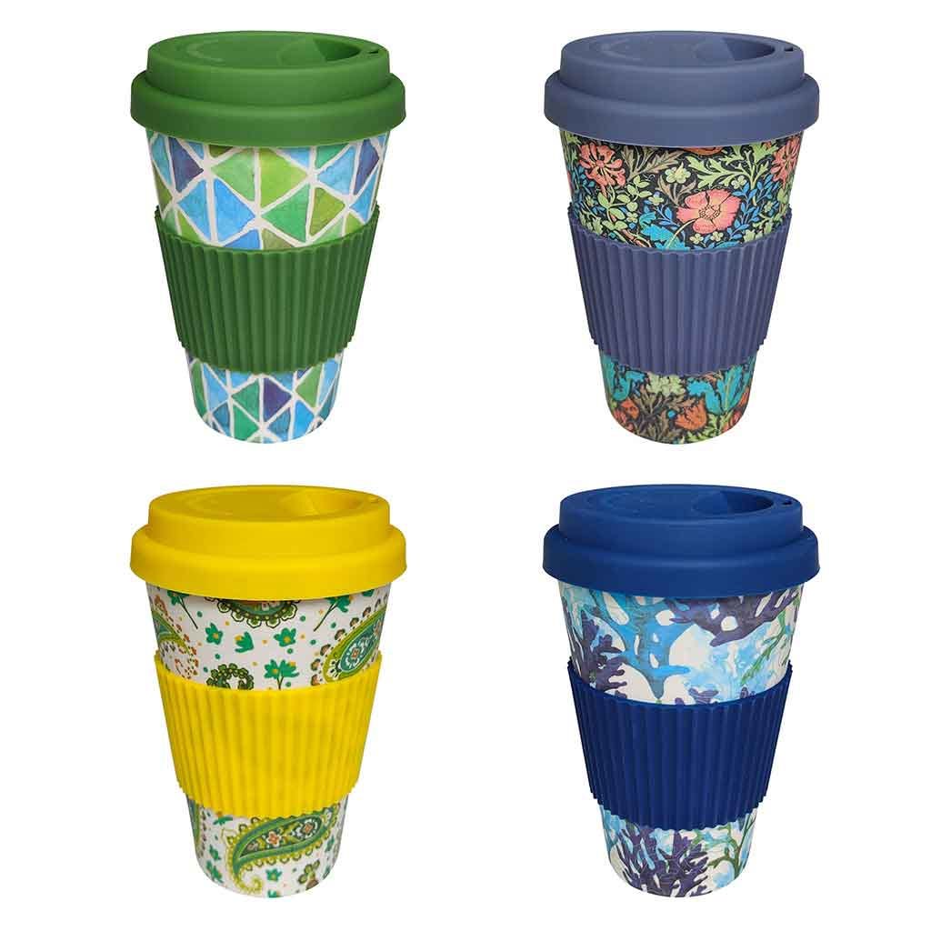Vasos Para Viaje Estampados Variados Surtidos 470Ml