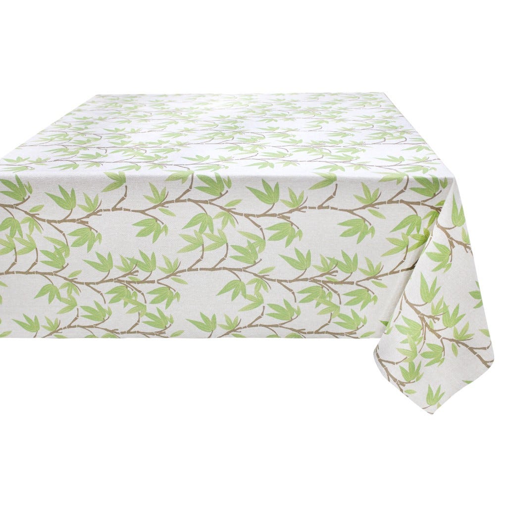 Mantel Estampado De Bambú 160X280Cm