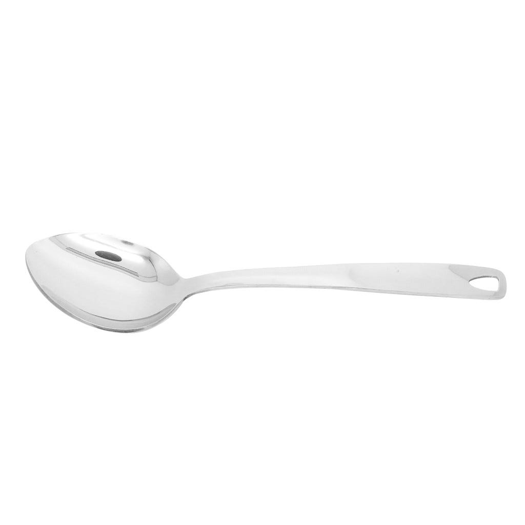 Cucharón De Acero Inoxidable 33X7Cm