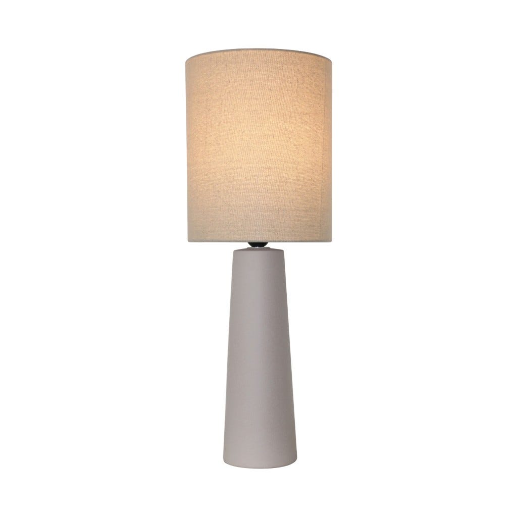 Lámpara De Mesa Con Base Cónica 24X68.5Cm