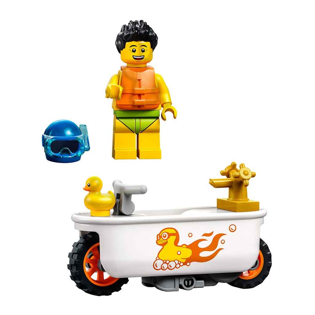 Bloques Lego City Moto Acrobática Bañera
