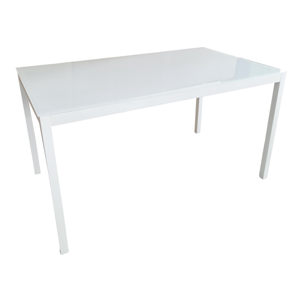 Mesa De Comedor Blanco Perla 140X80X75Cm
