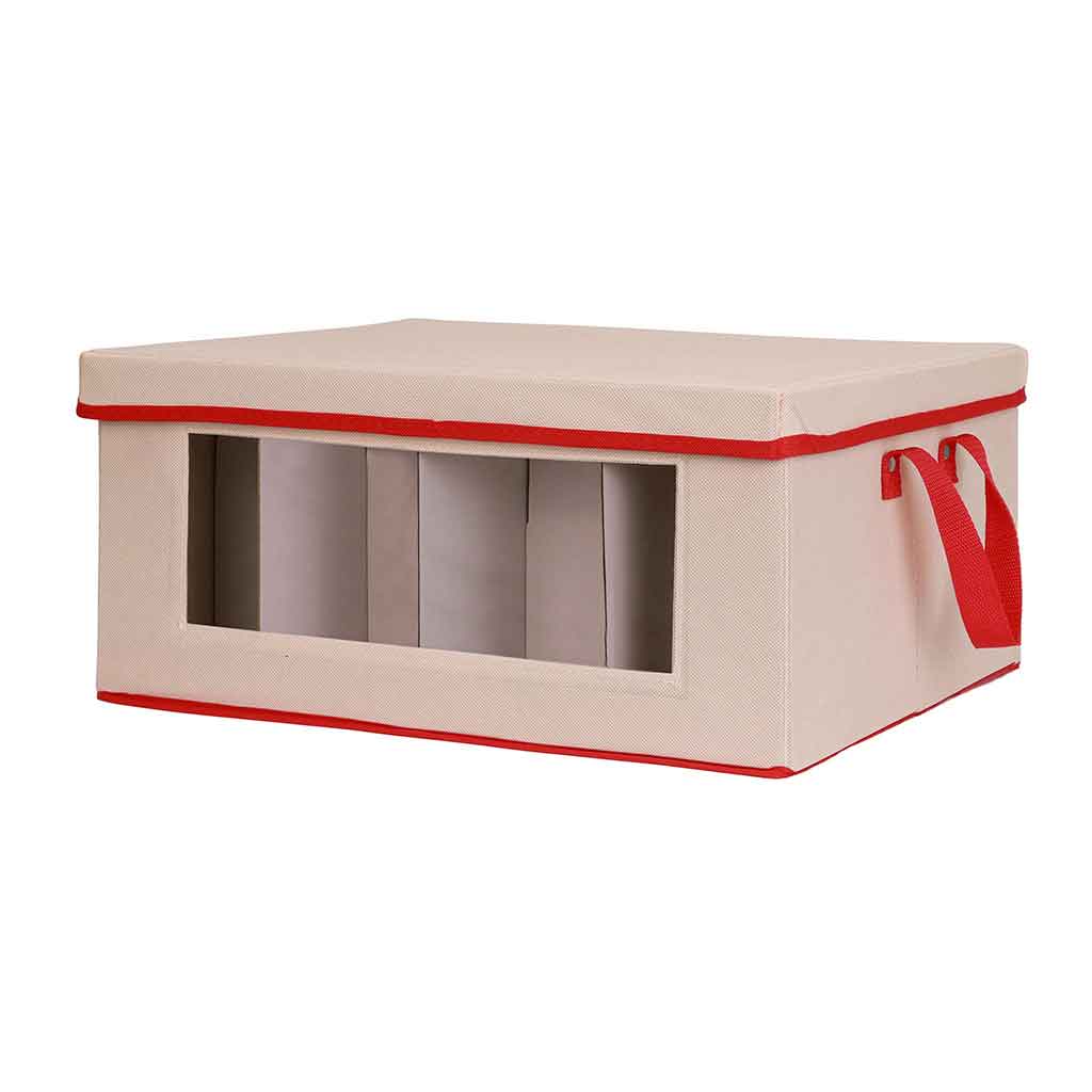 Caja De Almacenamiento Para Vasos 35x47x21cm