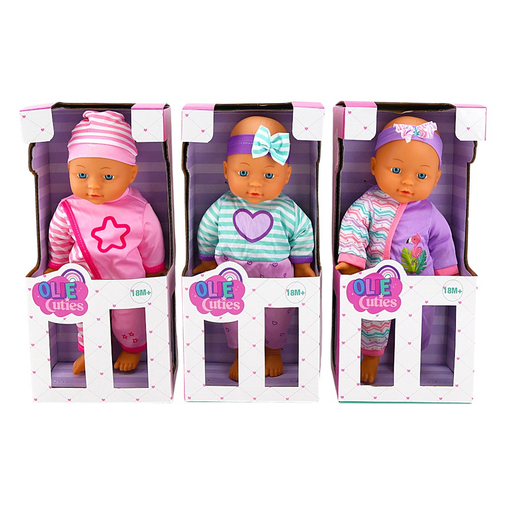 Muñeca Bebé 13" Surtidos