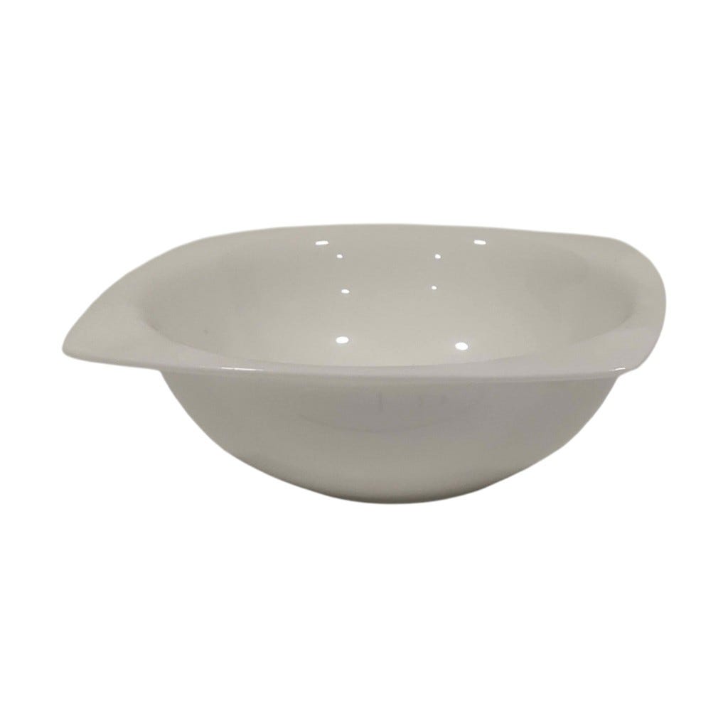 Bowl Blanco De Cerámica 15cm