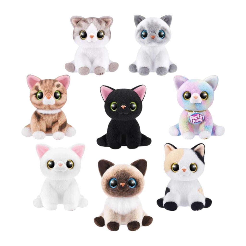Mascota Interactiva Gato Surtidos Pets Alive