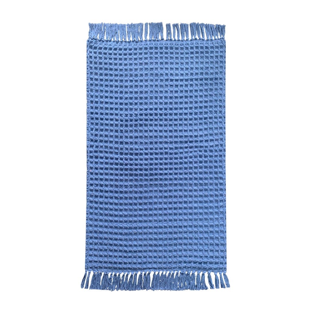 Alfombra Azul 60X90Cm
