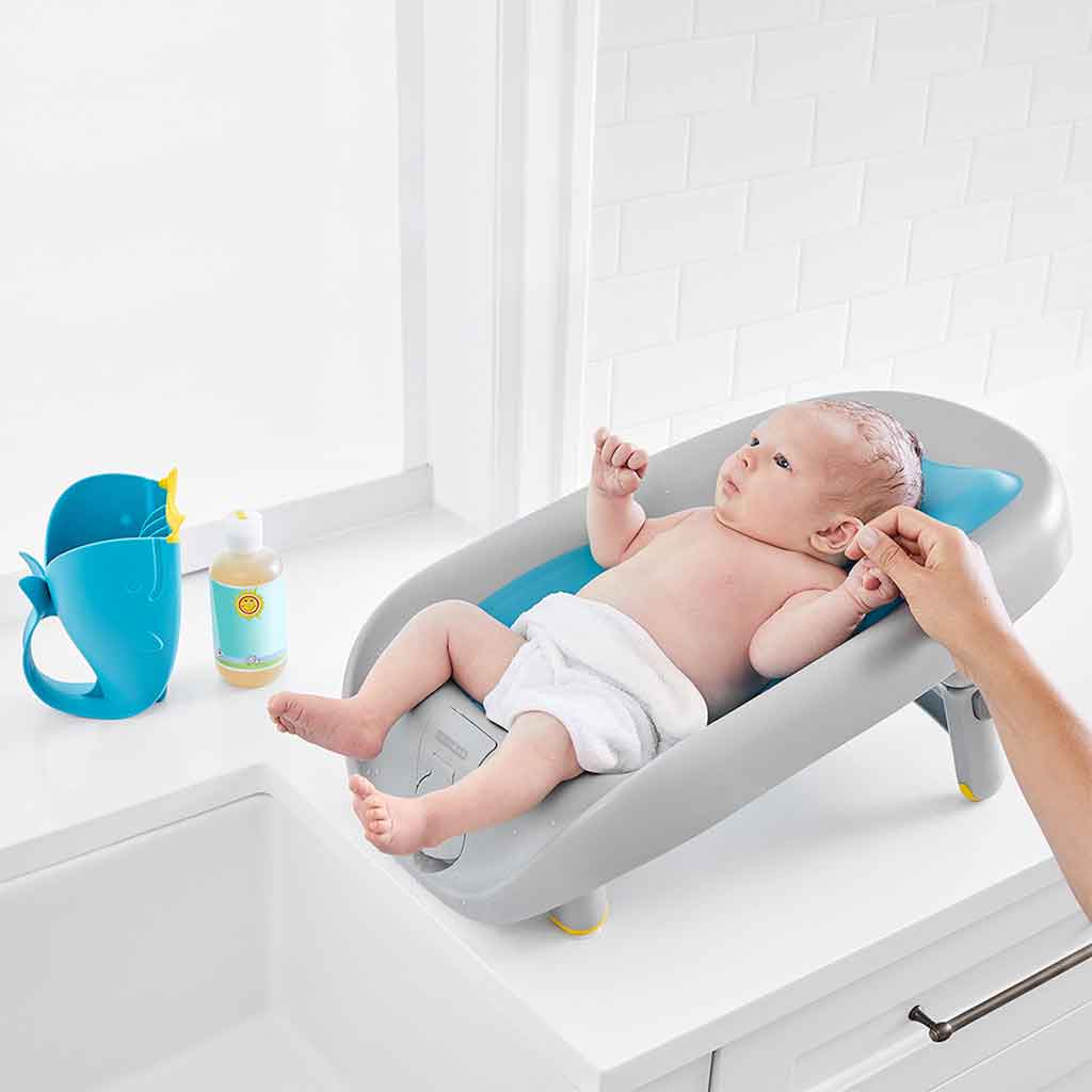 Moby Recline I Rinse Bather En Color Azul