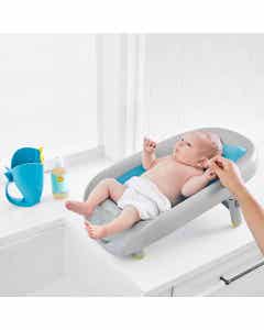 Moby Recline I Rinse Bather En Color Azul