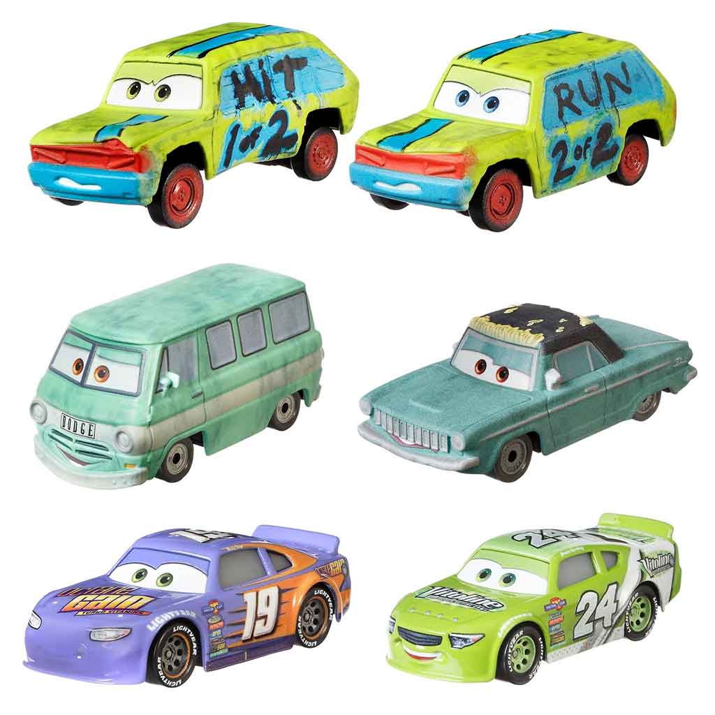 Disney Cars 2 Piezas de Vehículos Surtidos