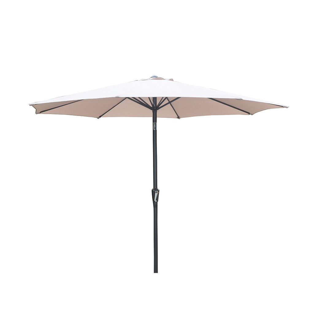 Sombrilla para jardín market gris pardo claro