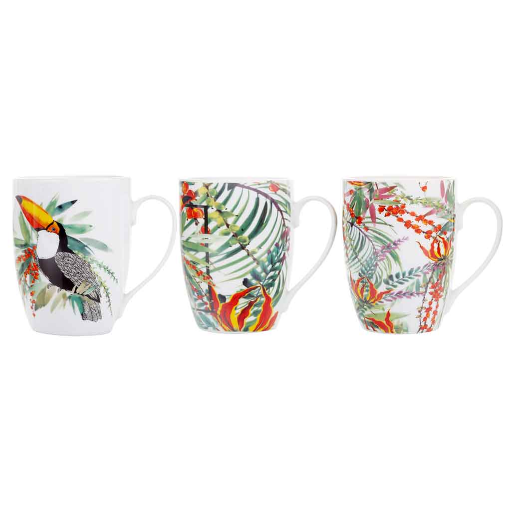 Taza De Blanca Con Diseños 10Oz - Surtidas