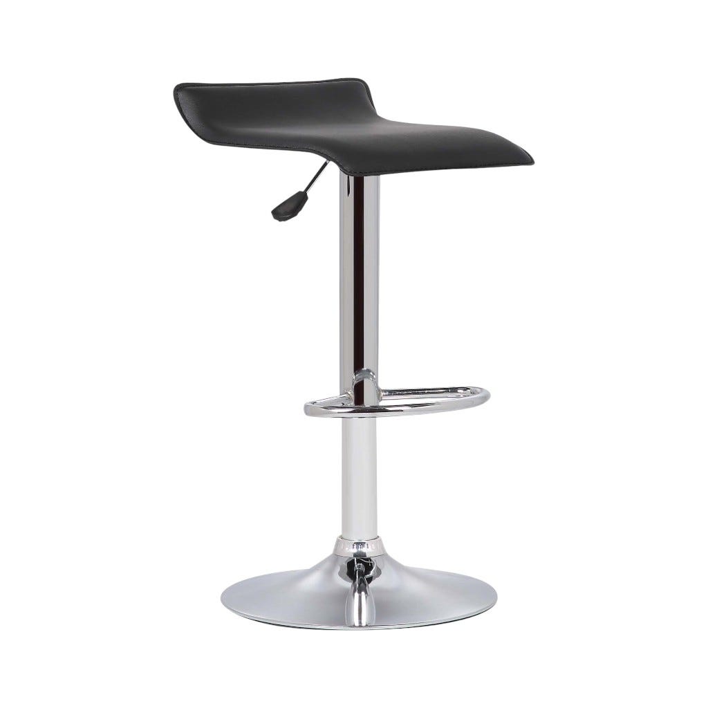 Silla De Bar Olivia Negro 37x41x66-85cm
