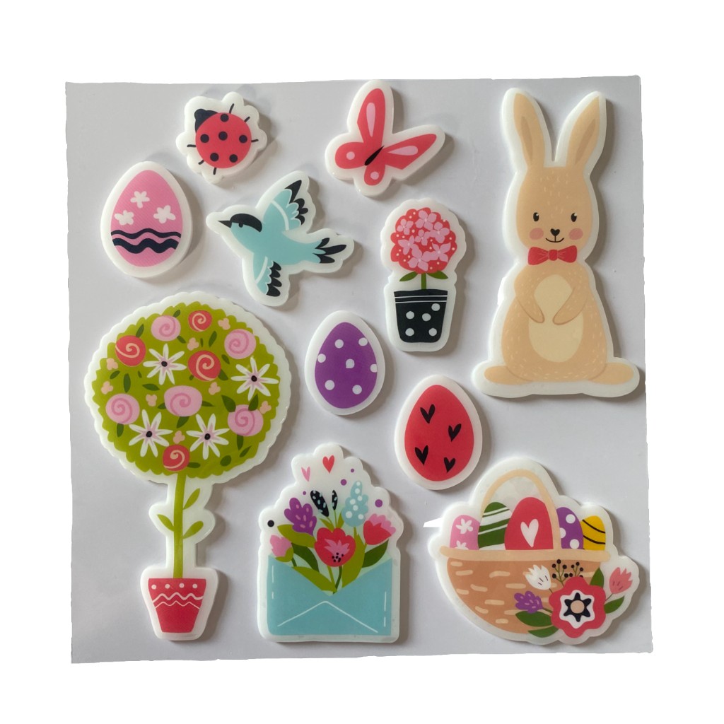 Calcomania Decorativa De Pascua 20Cm