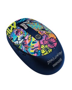 Mouse Inalámbrico Maxell Edición Especial Diseño Wild Estampado De Jaguar