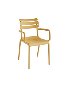 Silla De Comedor Hani 55X40X80Cm Amarilla