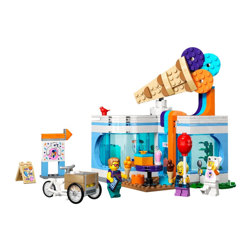 Bloques Lego City Tienda De Heladería