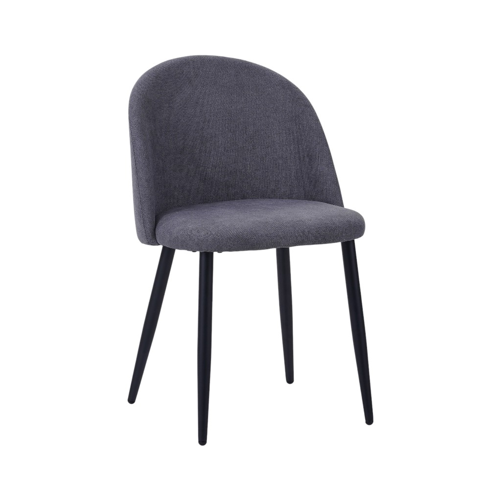 Silla De Comedor Doris Gris 51X48X80Cm