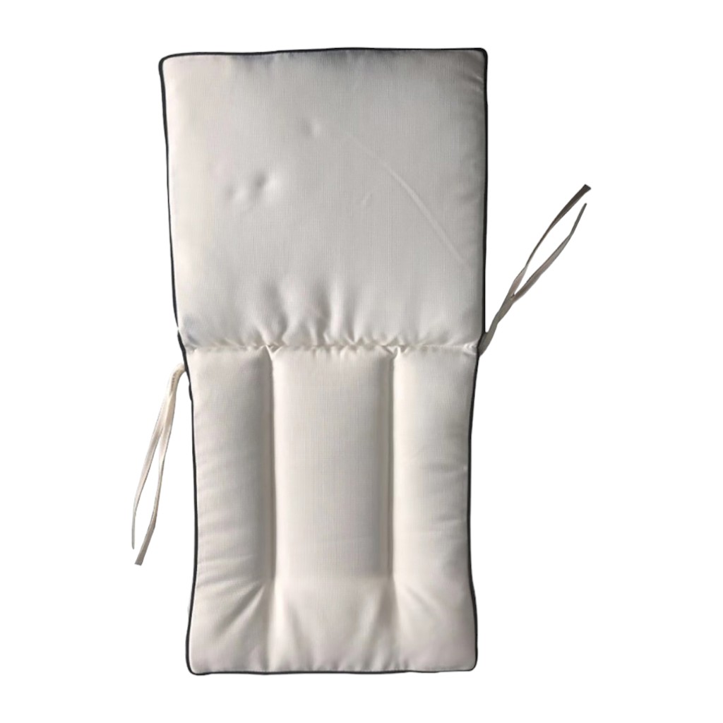Cojín De Respaldo Blanco Valero 85X43X4Cm