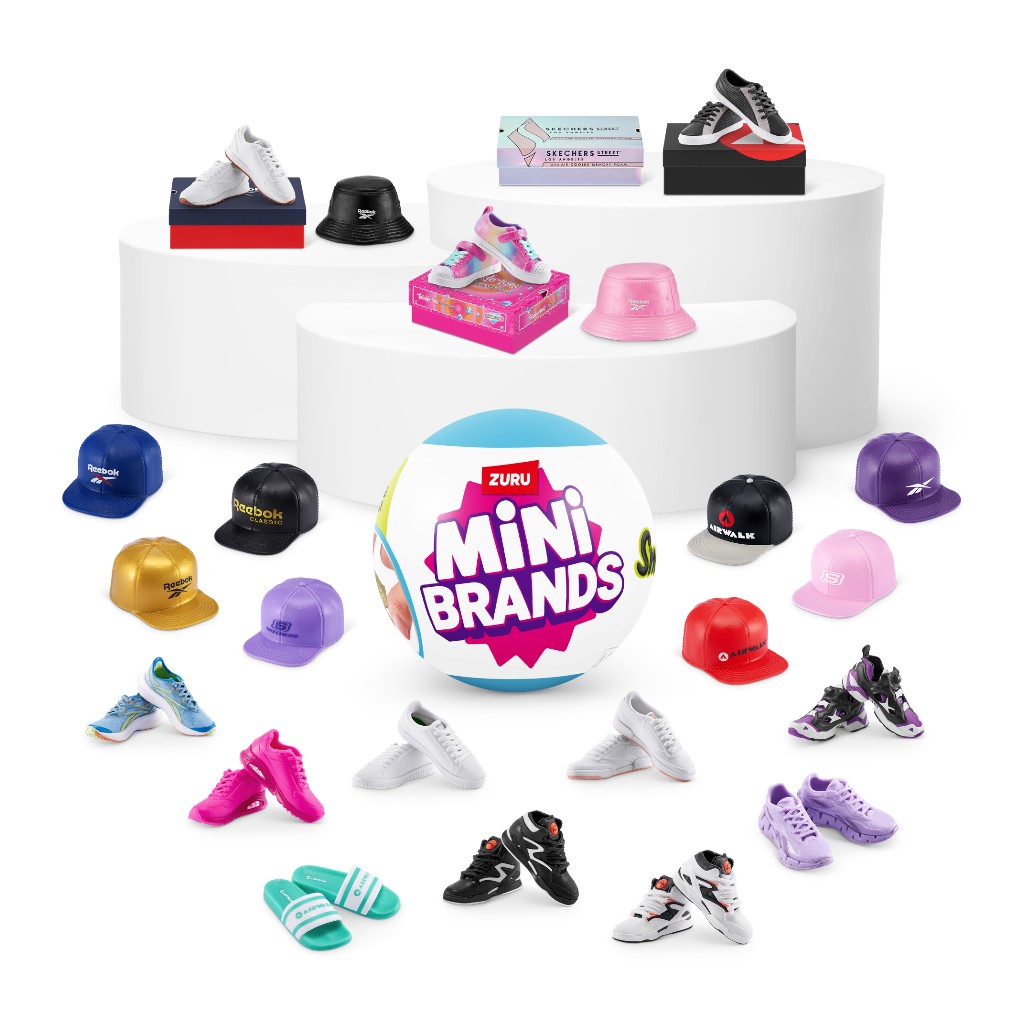 C&aacute;psula De Mini Marcas De Zapatillas