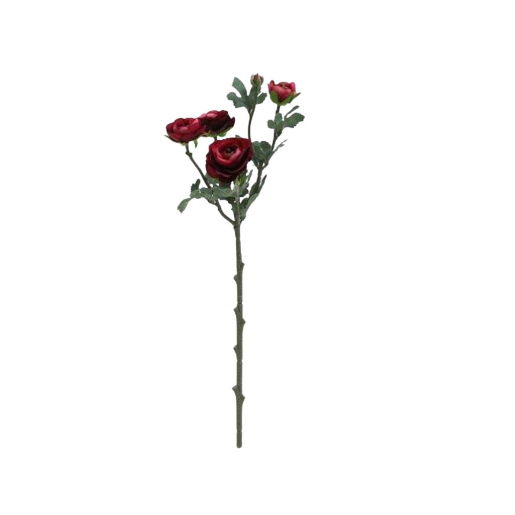 Flor Decorativo De Rosa De Te Surtido 48cm