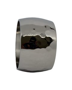 Servilletero Plateado De Metal 4.5Cm