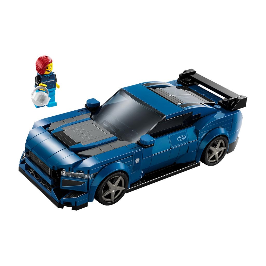 Bloque Lego Ford Mustang Dark Horse Sports