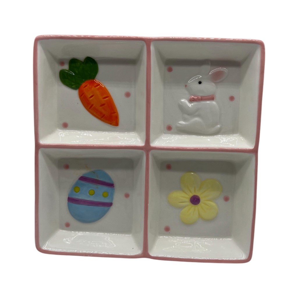 Bandeja De Pascua Con 4 Secciones 19Cm