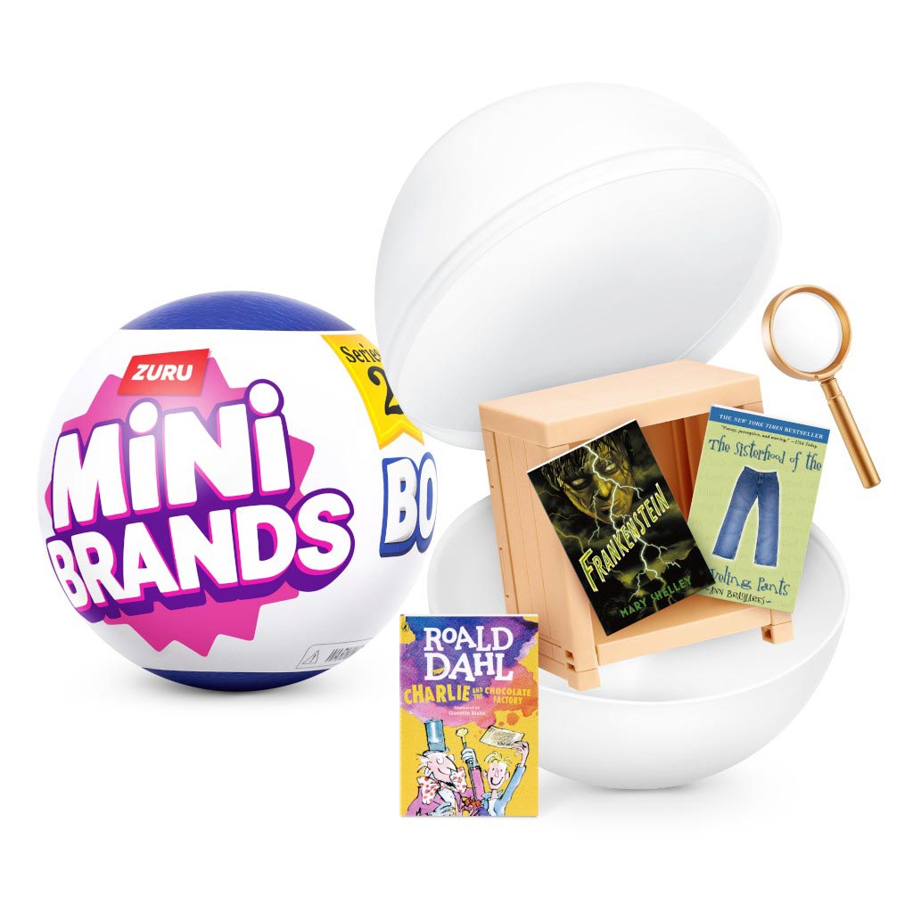Mini Brands Libro Sorpresa Surtido