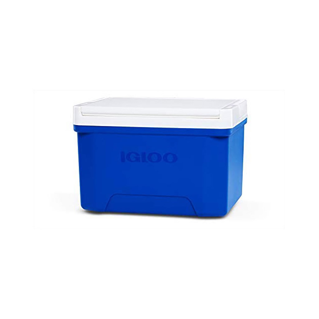 Hielera azul con 9 cuartos Laguna Igloo