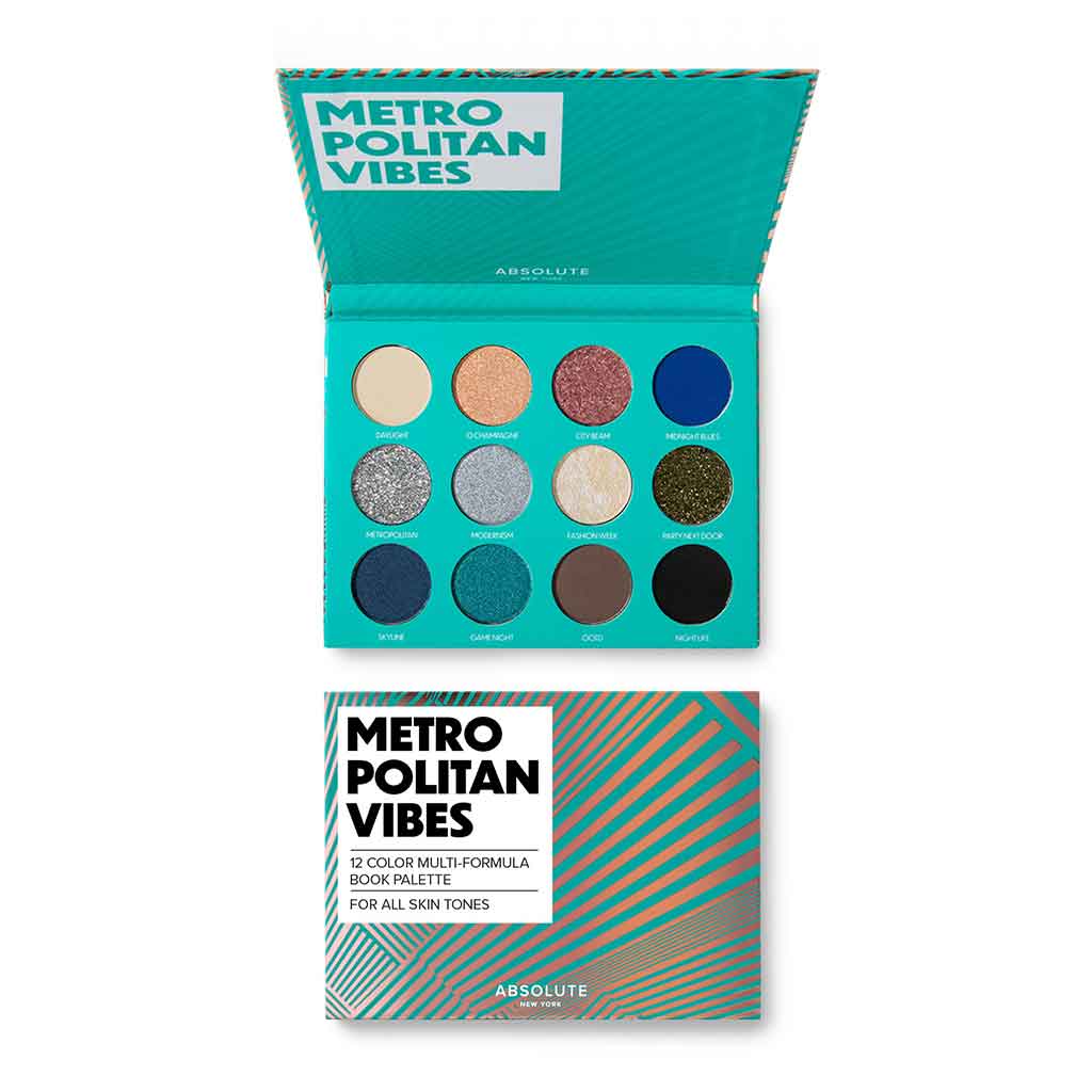 Paleta Metropolitan Vibes 12 Colores