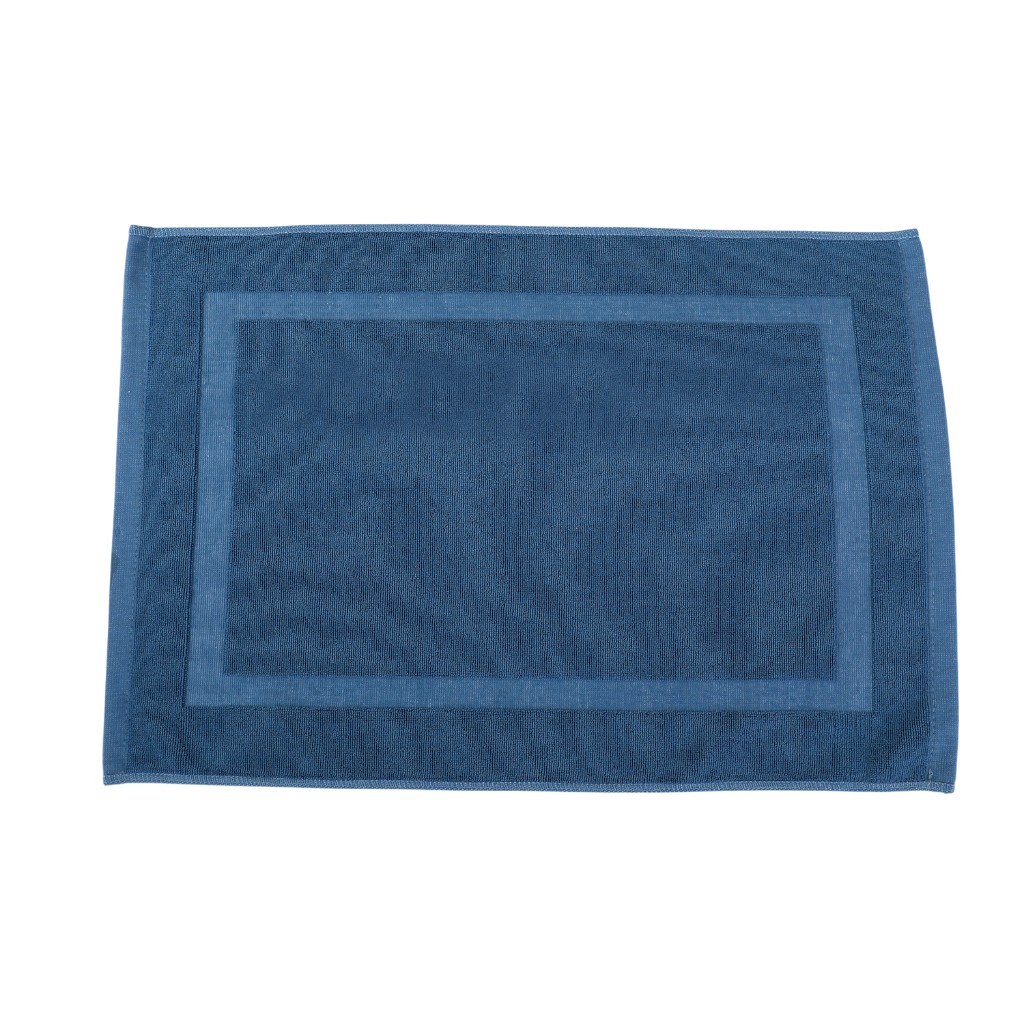 Alfombra De Baño Azul 50X70Cm
