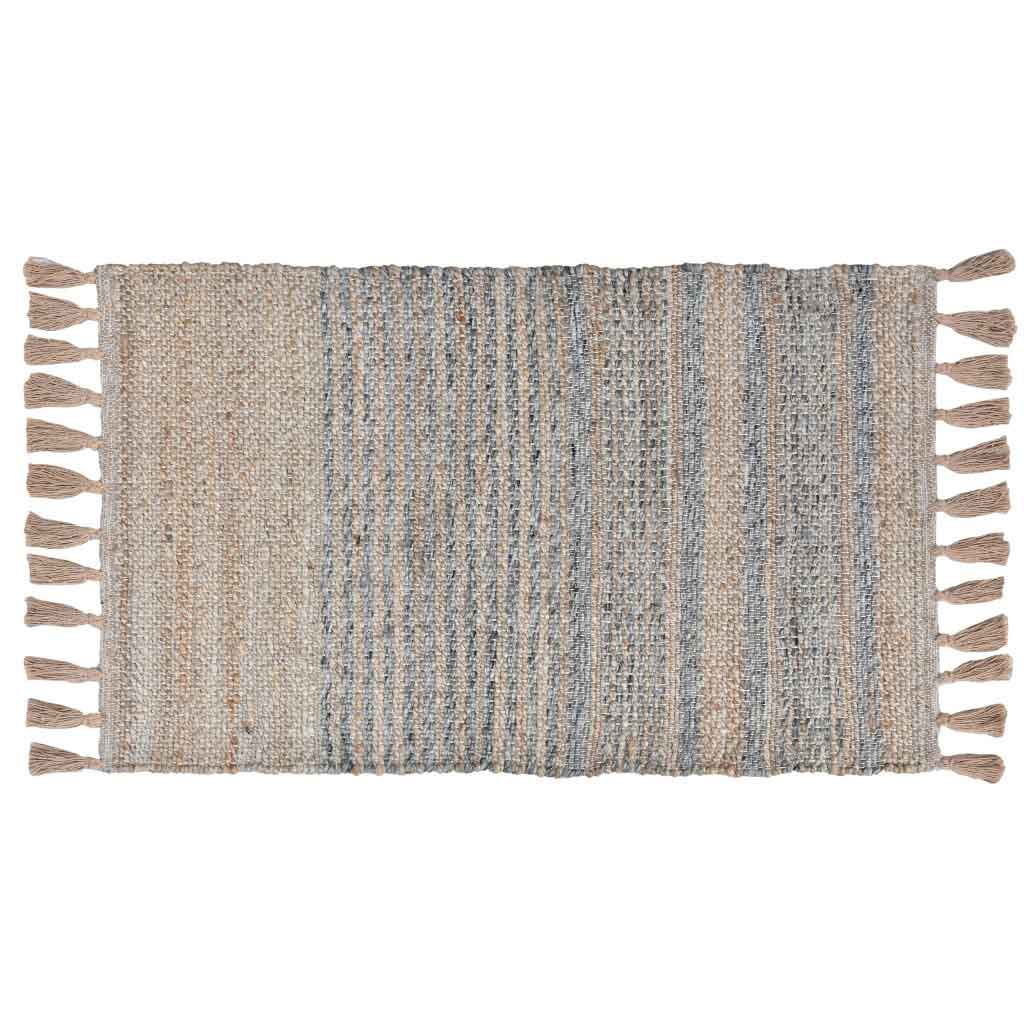 Alfombra De Yute Con Flecos 150X210Cm