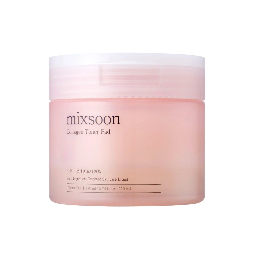 Mixsoon – Collagen Toner Pad 