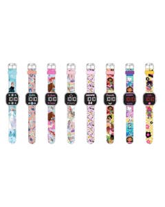 Reloj Led Estampada De Minnnie & Daisy