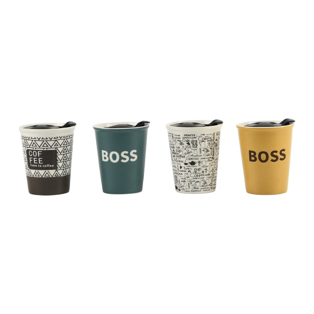 Tazas Para Café Con Modelos Surtidos 382Ml