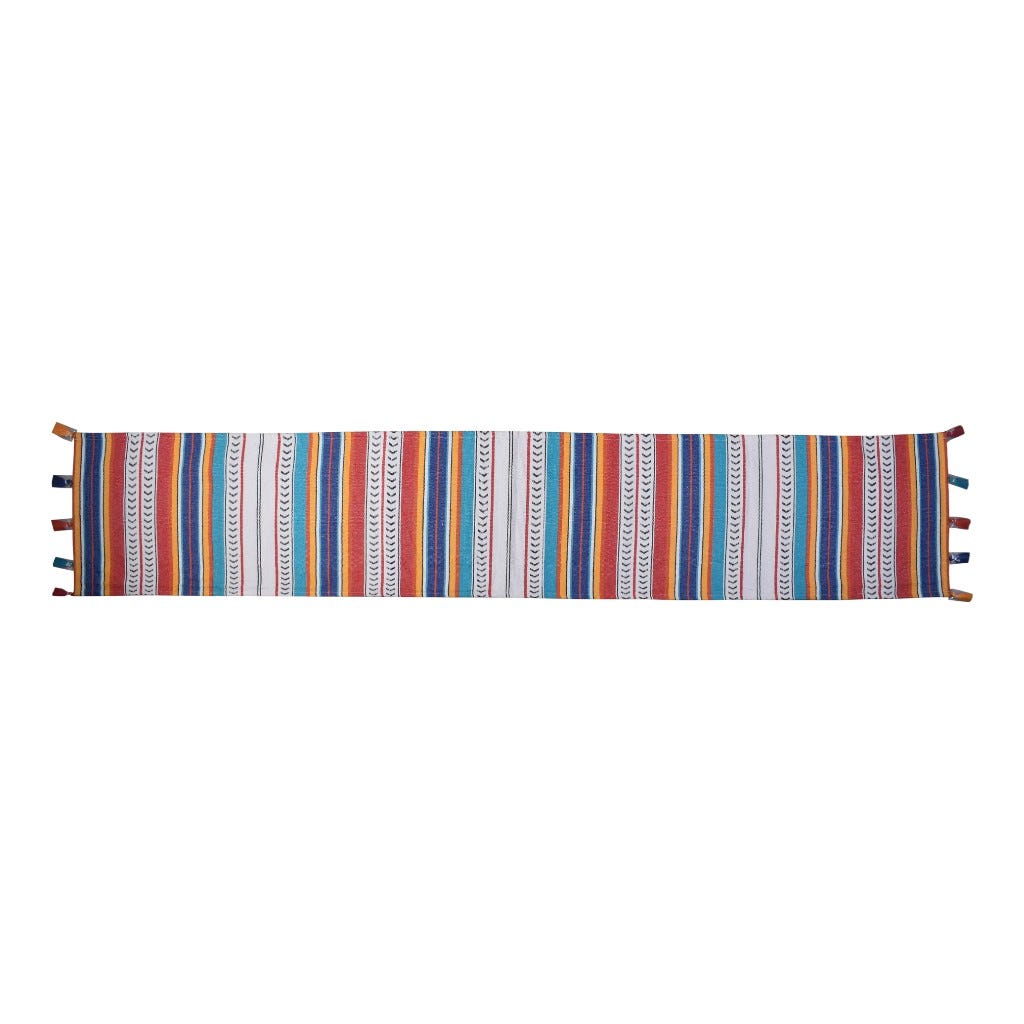 Camino De Mesa Mexicano-Multicolor 33X180Cm